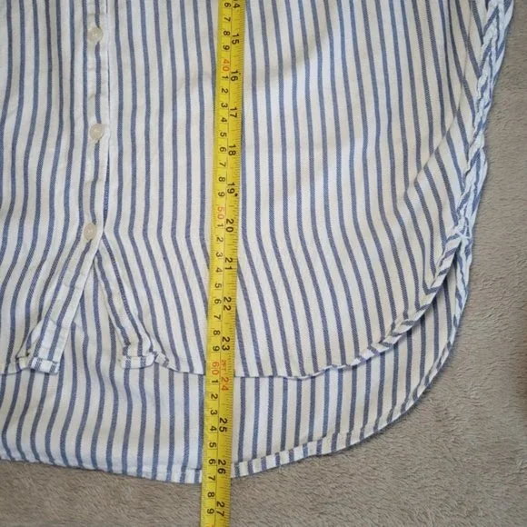 Madewell Central Shirt Dalton Stripe size small - Picture 12 of 15